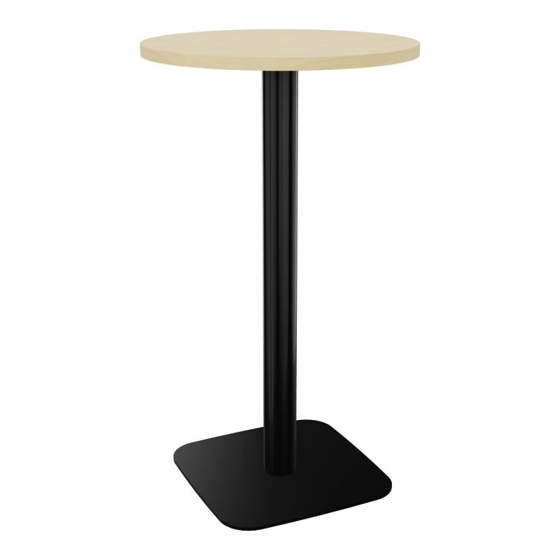 TABLE MANGE DEBOUT RONDE Ø60 CM PIED CENTRAL H104,5 CM  ÉP. 25 MM  N8 SG
