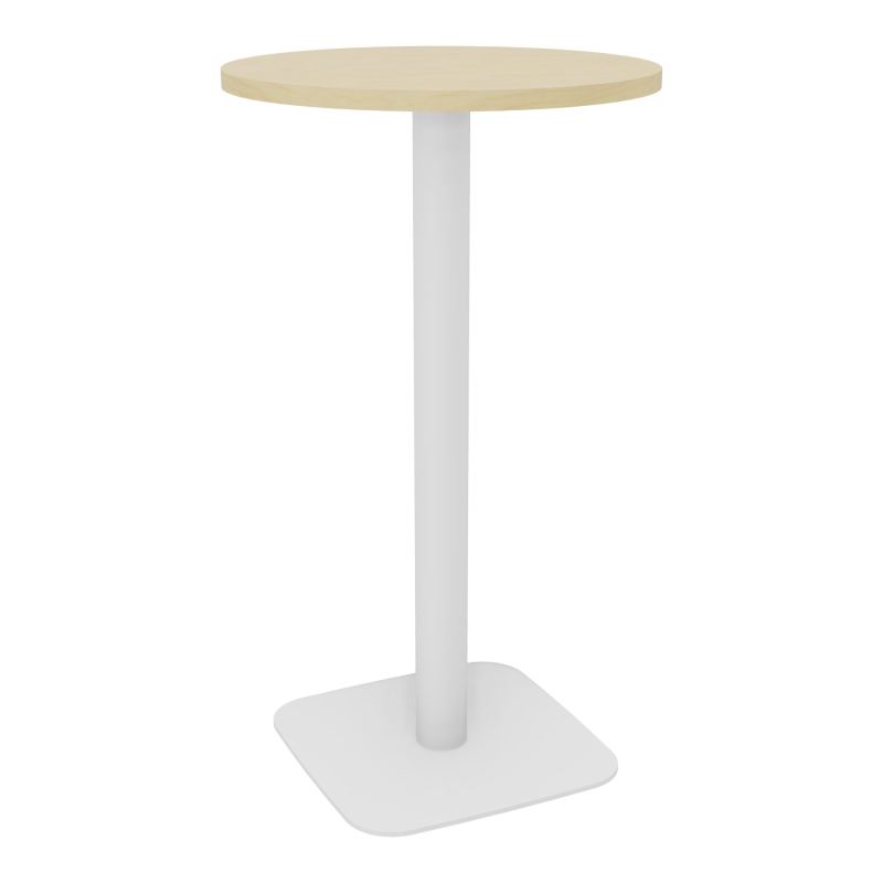 TABLE MANGE DEBOUT RONDE Ø60 CM PIED CENTRAL H104,5 CM  ÉP. 25 MM  N8 SO