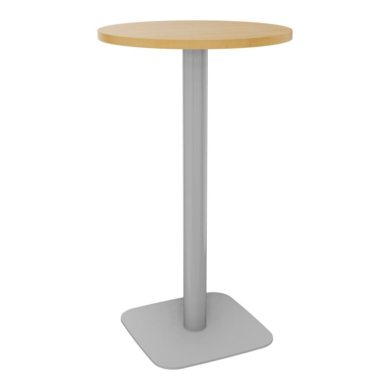 TABLE MANGE DEBOUT RONDE Ø60CM PIED CENTRAL H104,5 CM  ÉP. 25 MM  R5 SA
