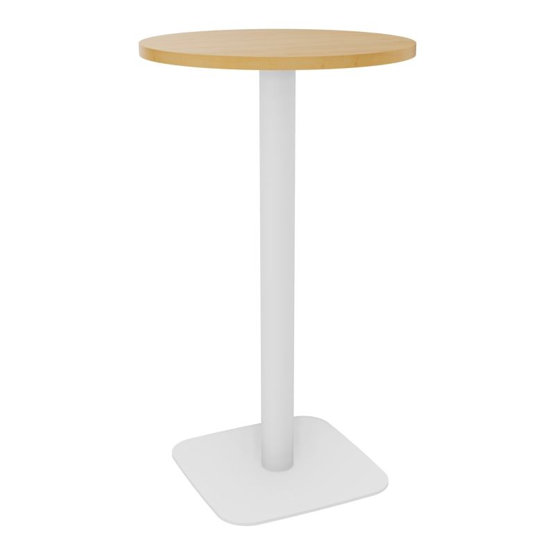 TABLE MANGE DEBOUT RONDE Ø60CM PIED CENTRAL H104,5 CM  ÉP. 25 MM  R5 SO