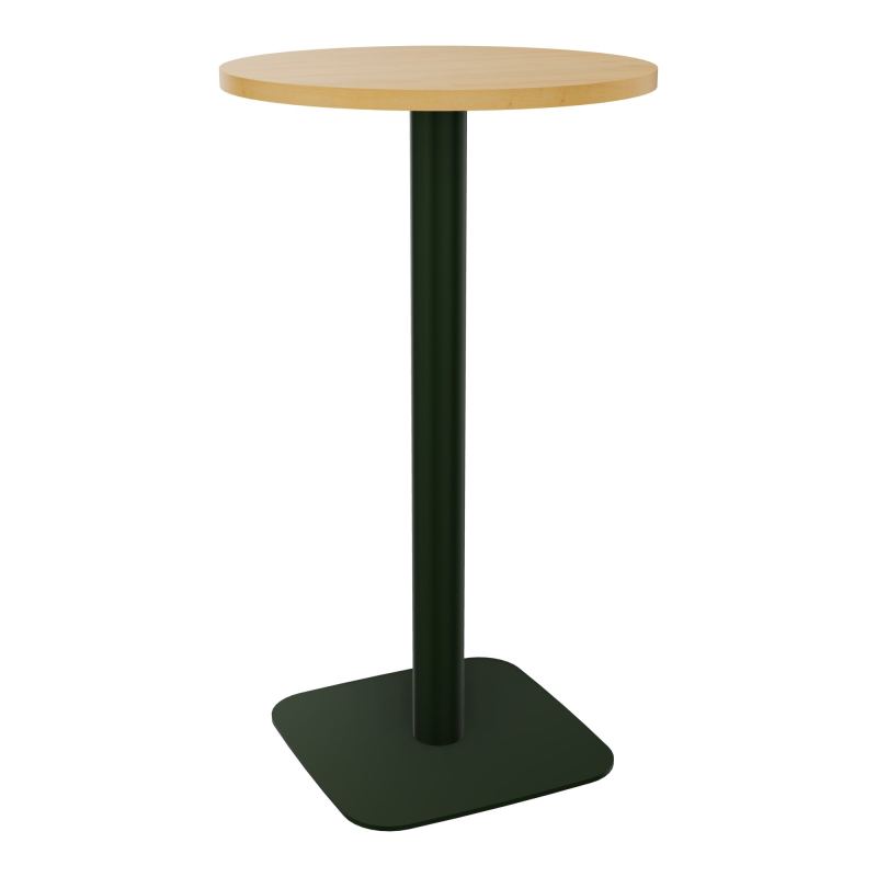 TABLE MANGE DEBOUT RONDE Ø60CM PIED CENTRAL H104,5 CM  ÉP. 25 MM  R5 ST