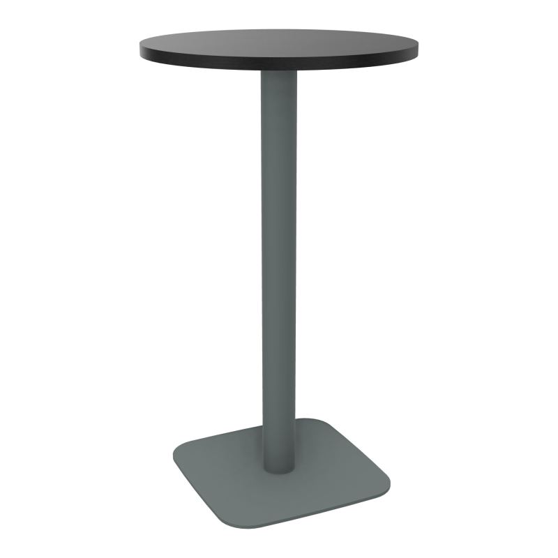 TABLE MANGE DEBOUT RONDE Ø60CM PIED CENTRAL H104,5 CM  ÉP. 25 MM  RK SU