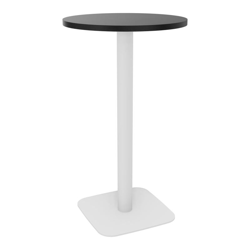TABLE MANGE DEBOUT RONDE Ø60CM PIED CENTRAL H104,5 CM  ÉP. 25 MM  RK ZO
