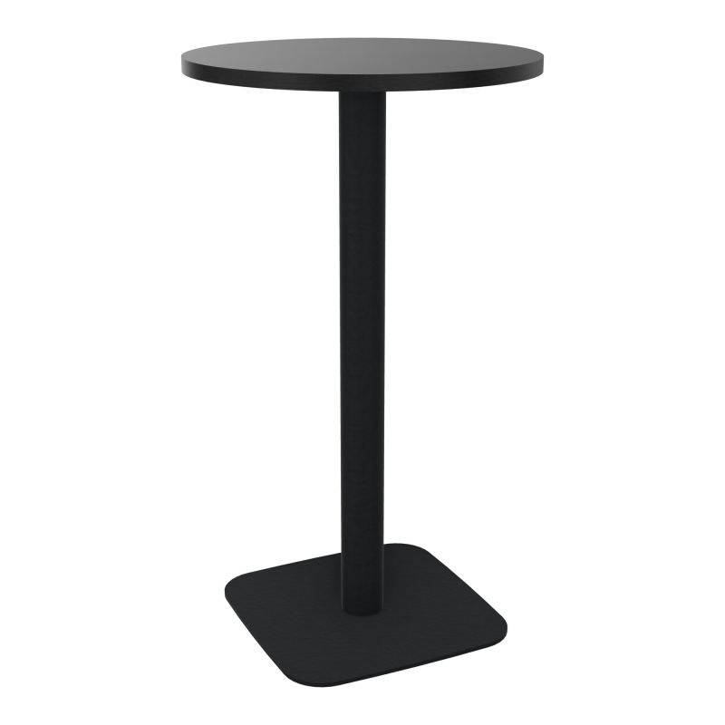 TABLE MANGE DEBOUT RONDE Ø60CM PIED CENTRAL H104,5 CM  ÉP. 25 MM  RK ZP