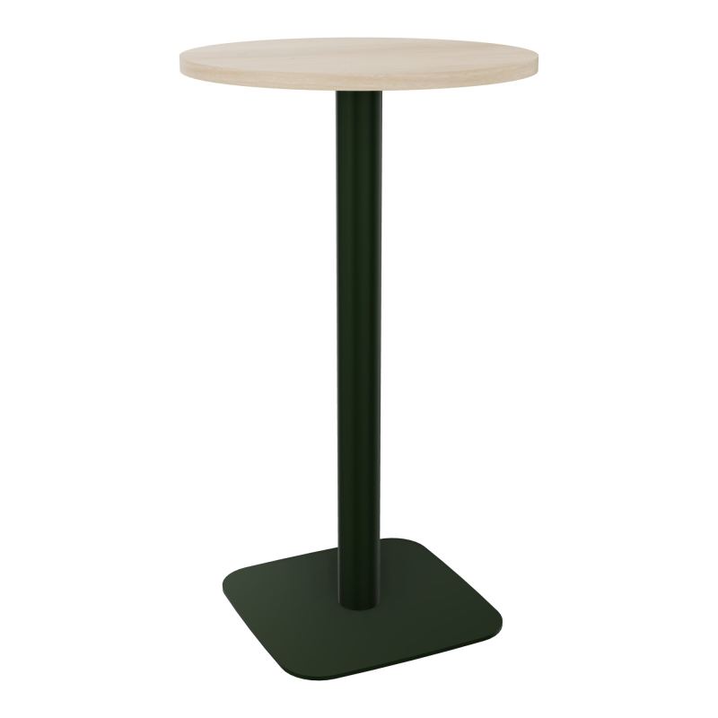 TABLE MANGE DEBOUT RONDE Ø60CM PIED CENTRAL H104,5 CM  ÉP. 25 MM  RZ ST