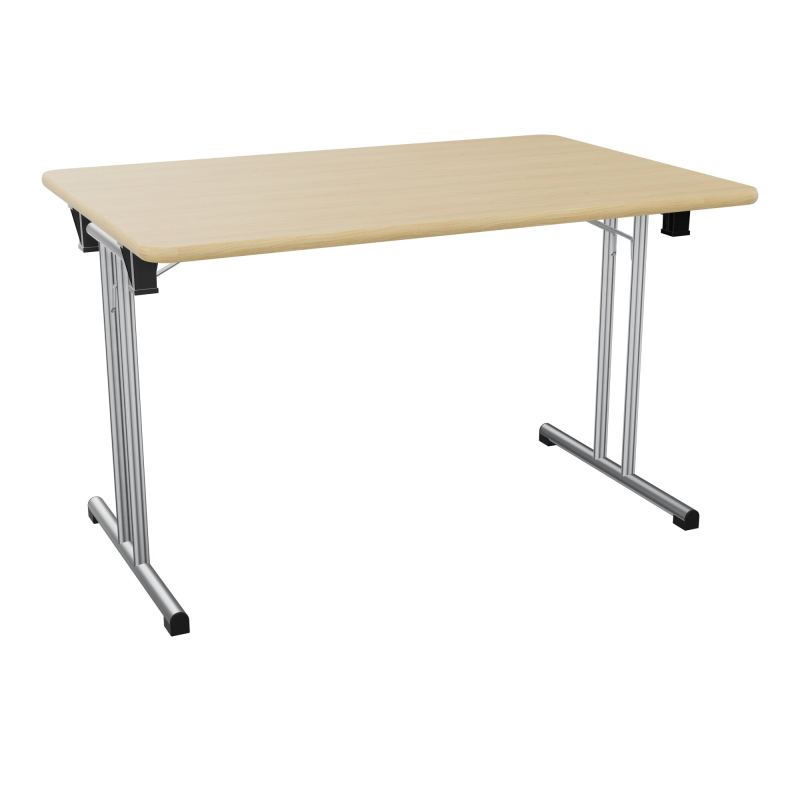 TABLE PLIANTE RECT L120X80 PIETEMENT METAL