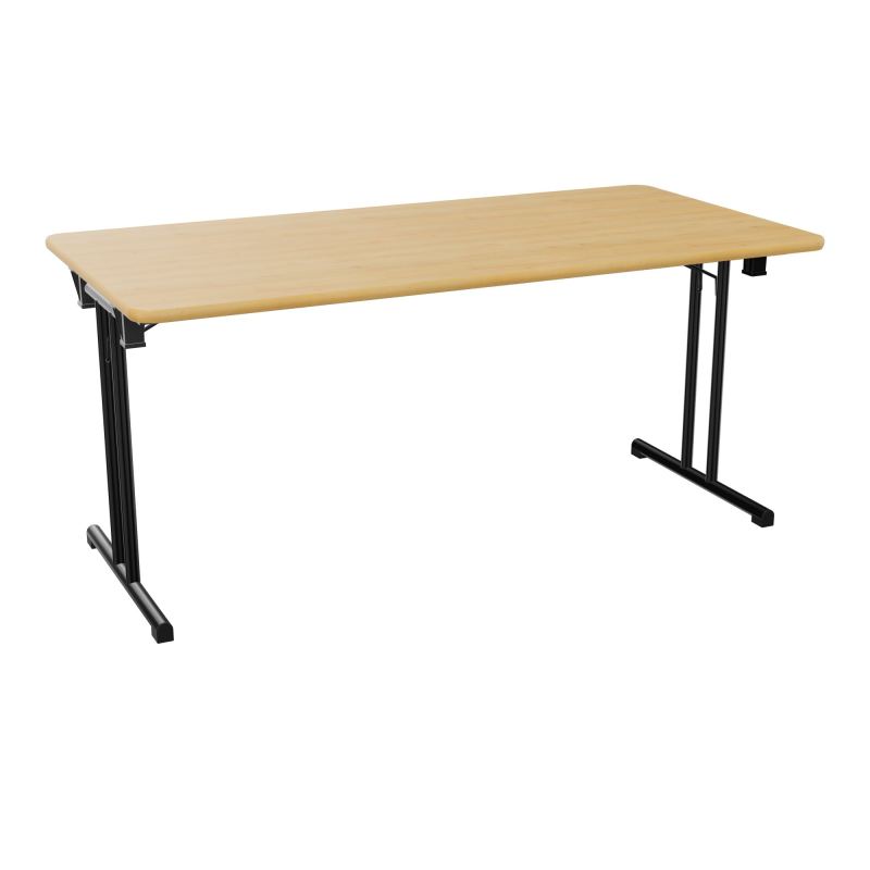 TABLE PLIANTE RECT L160X80 PIETEMENT METAL