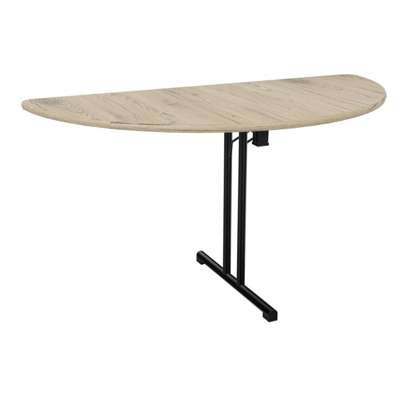 EXTENSION DEMI-LUNE POUR TABLE PLIANTE L140XP70  R3 SG