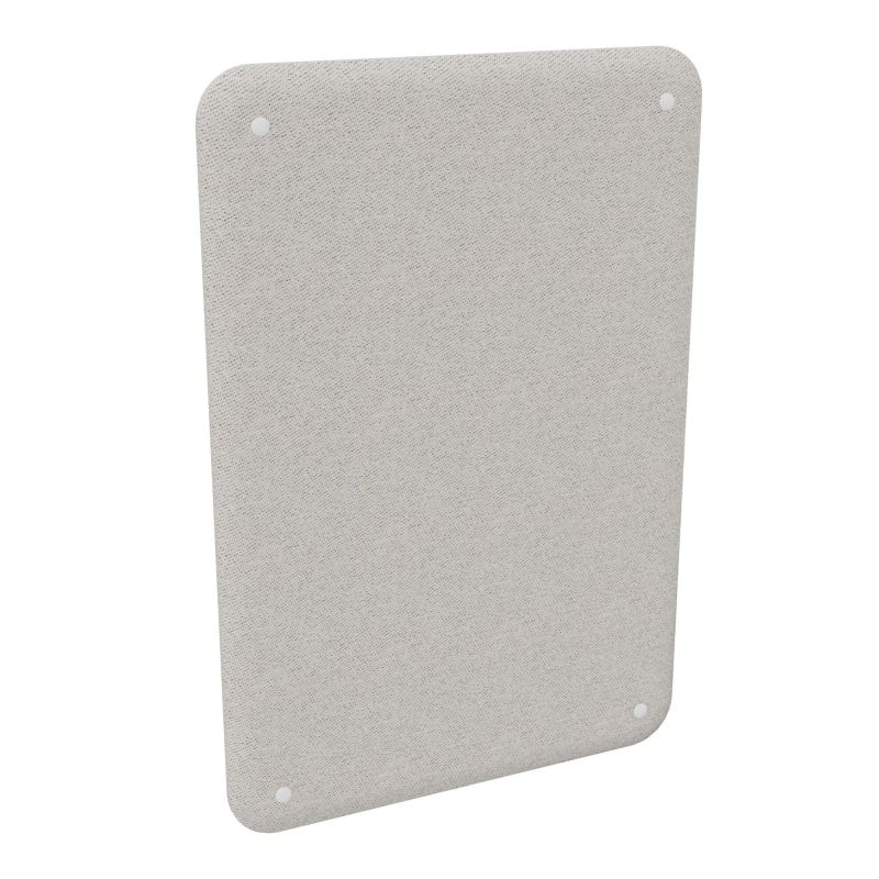 CLOISON SOLANGE BORDS ARRONDIS H120XL80 CM EP. 47 MM BM