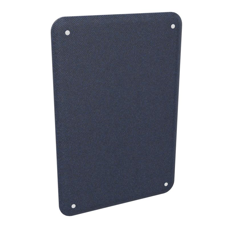 CLOISON SOLANGE BORDS ARRONDIS H120XL80 CM EP. 47 MM  T5
