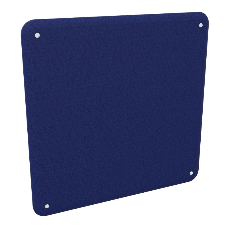 CLOISON SOLANGE BORDS ARRONDIS H120XL120 CM EP. 47 MM B6