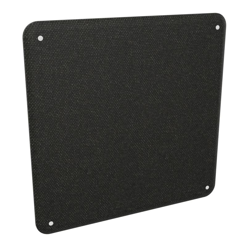 CLOISON SOLANGE BORDS ARRONDIS H120XL120 CM EP. 47 MM  T9