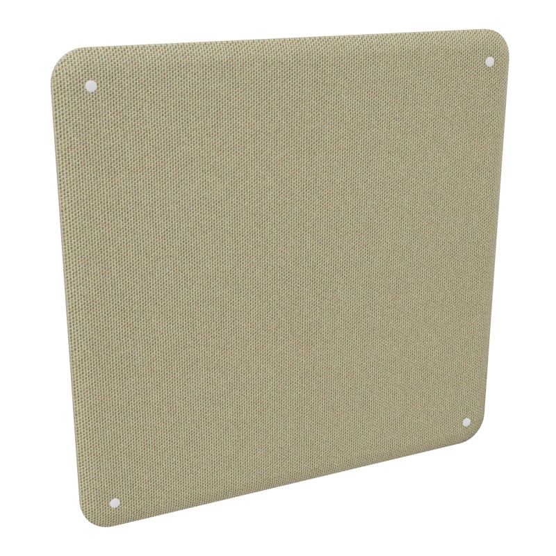 CLOISON SOLANGE BORDS ARRONDIS H120XL120 CM EP. 47 MM  TZ