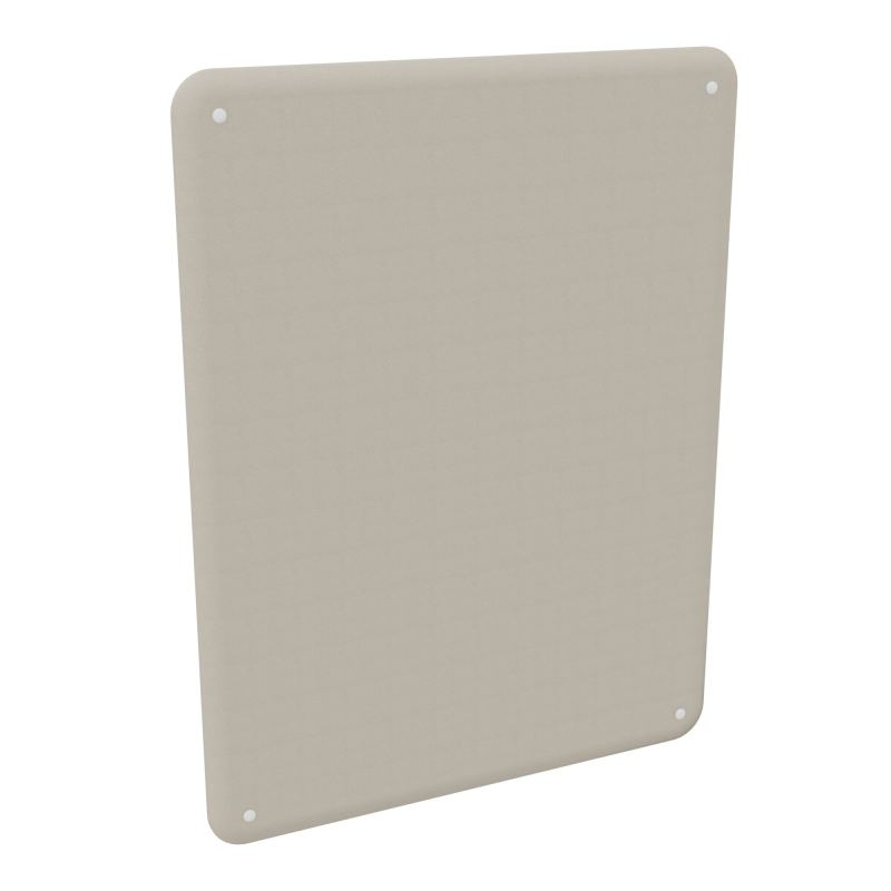 CLOISON SOLANGE BORDS ARRONDIS H160XL120 CM EP. 47 MM E5
