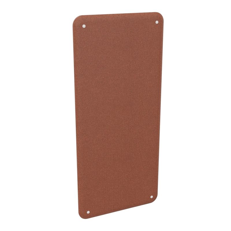 CLOISON SOLANGE BORDS ARRONDIS H180XL80 CM EP. 47 MM  T7