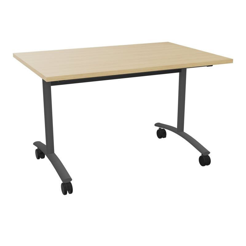 TABLE ABATTANTE L120XP80XH73, 5CM