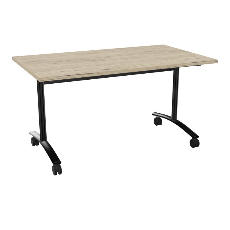 TABLE ABATTANTE L140XP80XH73, 5CM R3 SG