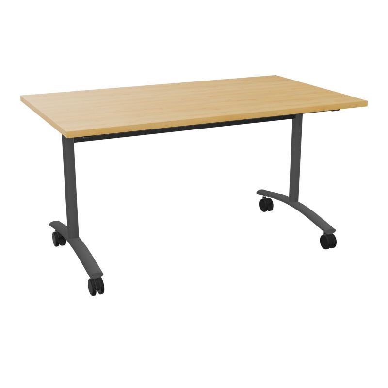 TABLE ABATTANTE L140XP80XH73, 5CM