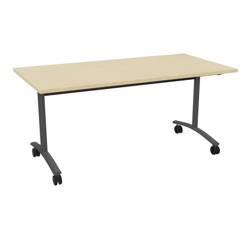 TABLE ABATTANTE L160XP80XH73, 5CM N8 SC
