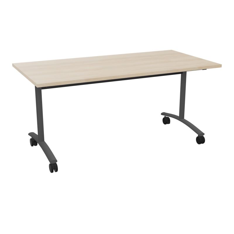 TABLE ABATTANTE L160XP80XH73, 5CM RZ SC