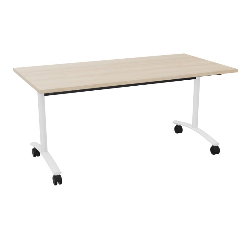 TABLE ABATTANTE L160XP80XH73, 5CM RZ SO