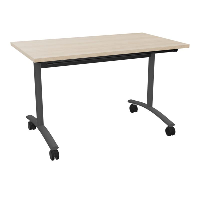 TABLE ABATTANTE L120XP68XH73, 5CM RZ SC