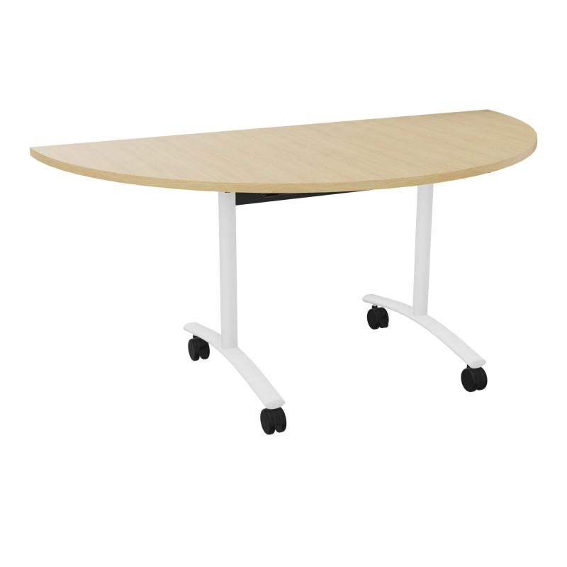 TABLE ABATTANTE 1/2 LUNE 165X82,5CM