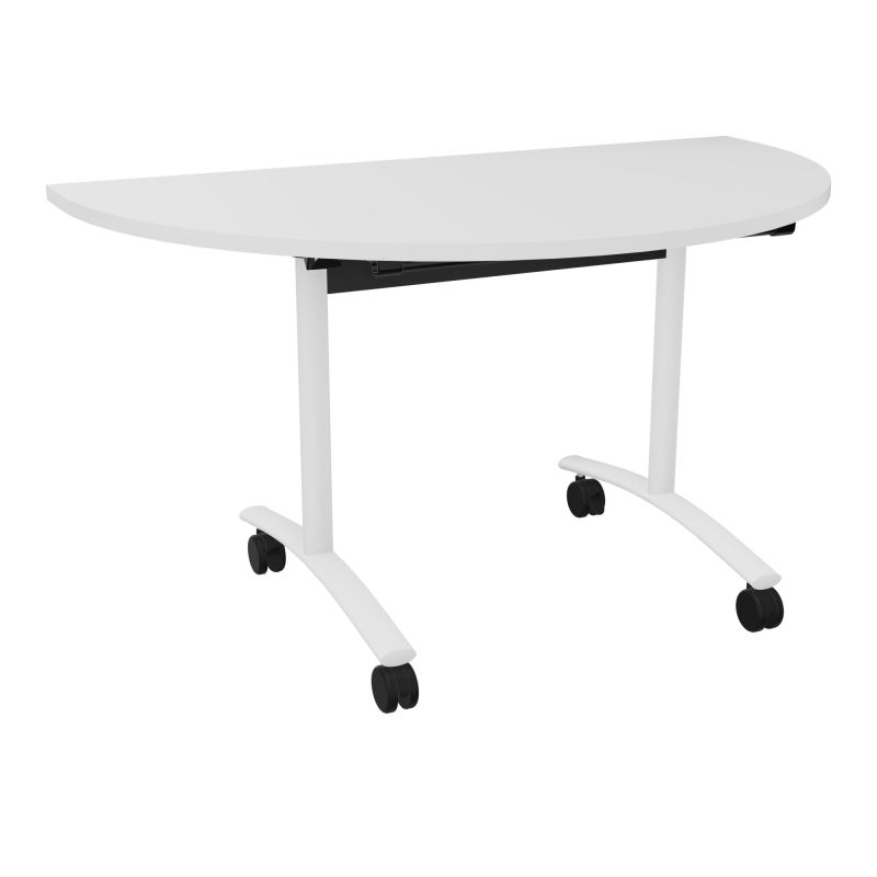 TABLE ABATTANTE 1/2 LUNE 136X 78CM MG SO
