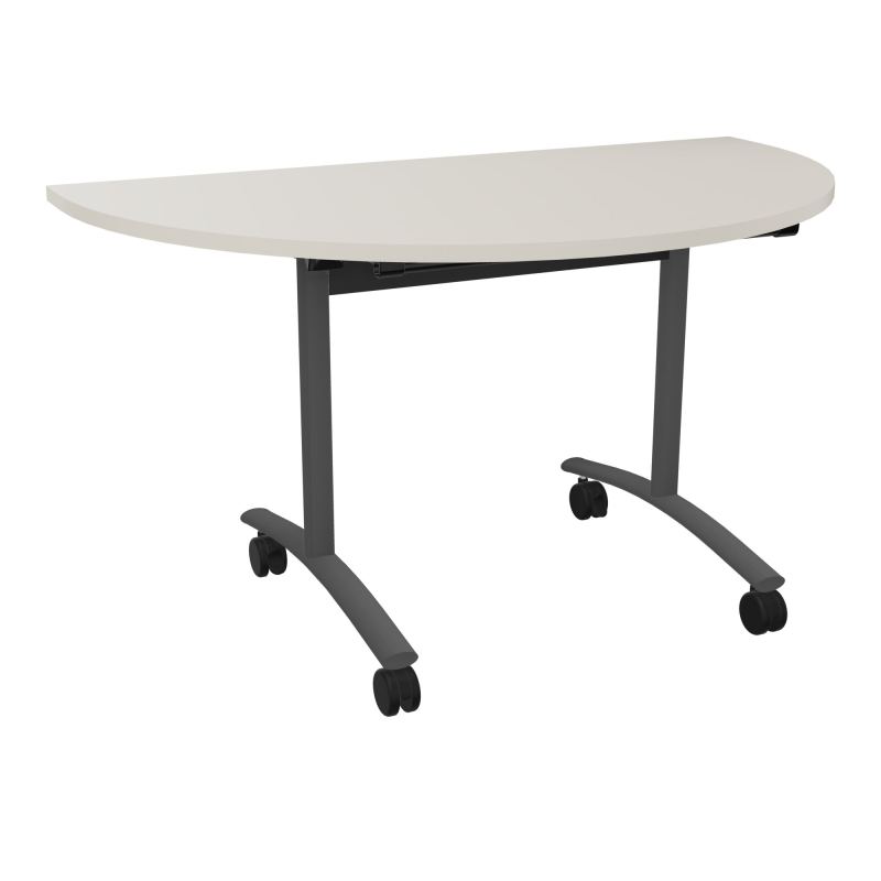 TABLE ABATTANTE 1/2 LUNE 136X 78CM N5 SC