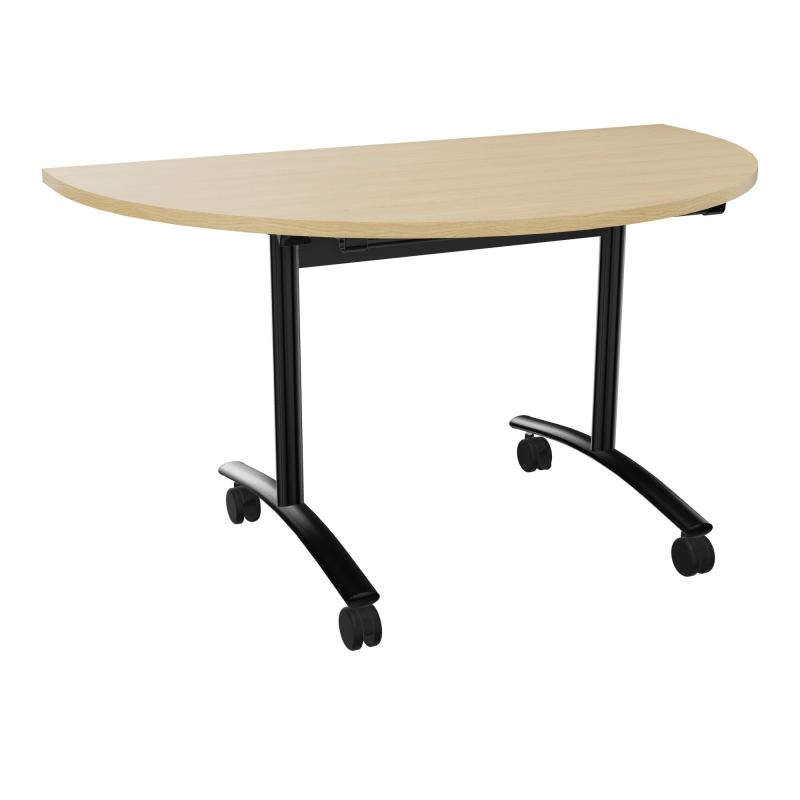 TABLE ABATTANTE 1/2 LUNE 136X78CM
