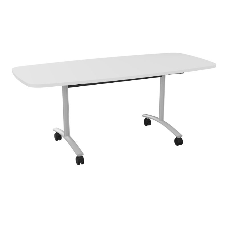 TABLE ABATTANTE PLATEAU OVALE P80x180