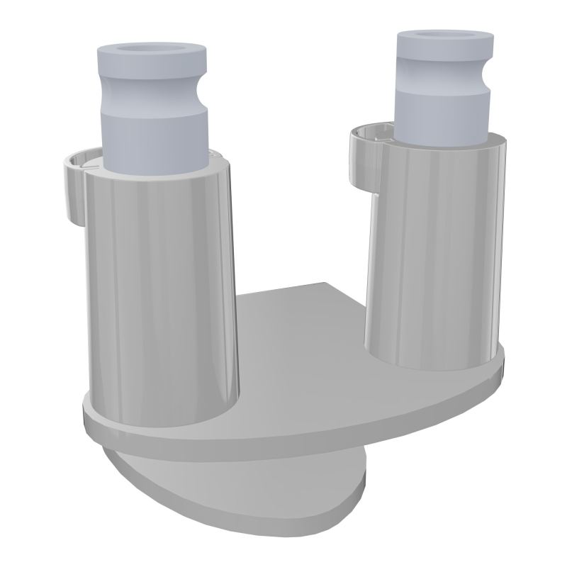 PINCE 13/25MM P65MM POUR 2 ECRANSSA