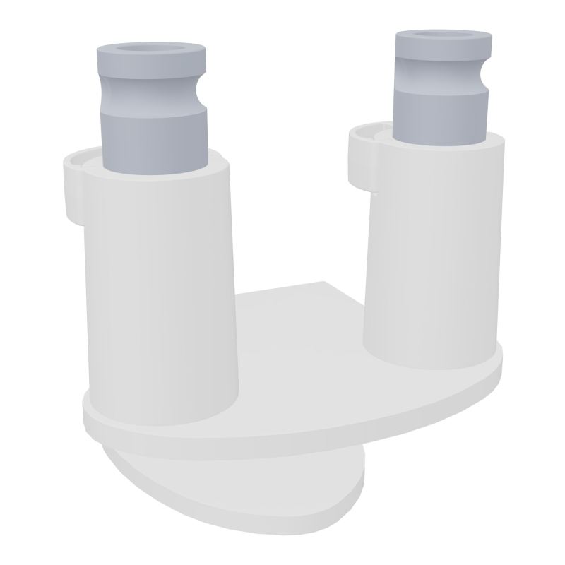 PINCE 13/25MM P65MM POUR 2 ECRANSSO