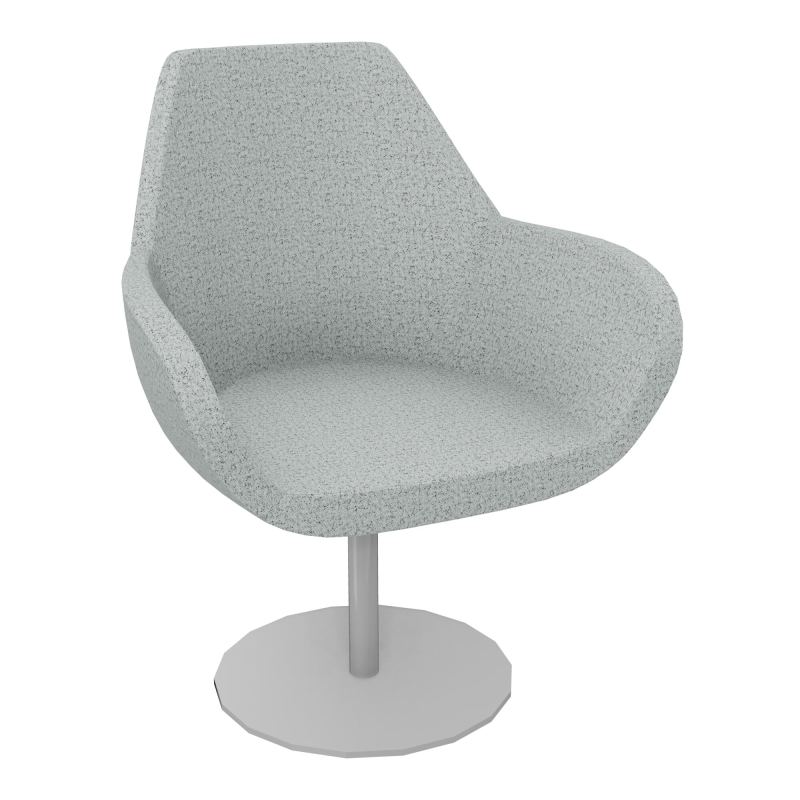 CHAUFFEUSE BIP PIETEMENT CENTRAL CHROME- MECANISME RETOUR POINT FIXE - REVÊTEMENT Q3