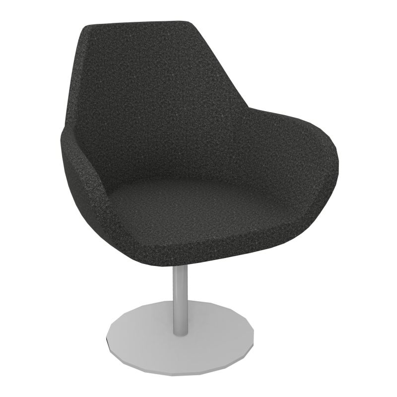 CHAUFFEUSE BIP PIETEMENT CENTRAL CHROME- MECANISME RETOUR POINT FIXE - REVÊTEMENT Q4