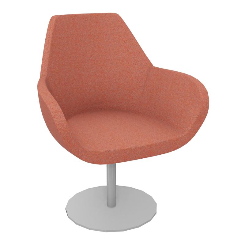 CHAUFFEUSE BIP PIETEMENT CENTRAL CHROME- MECANISME RETOUR POINT FIXE - REVÊTEMENT Q6