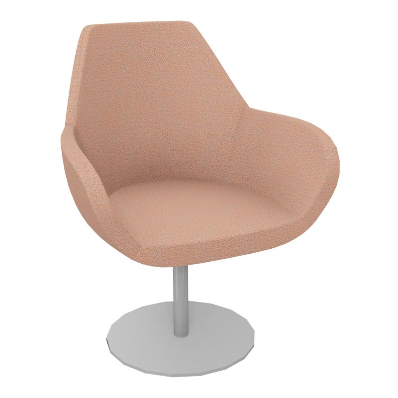 CHAUFFEUSE BIP PIETEMENT CENTRAL CHROME- MECANISME RETOUR POINT FIXE - REVÊTEMENT Q7