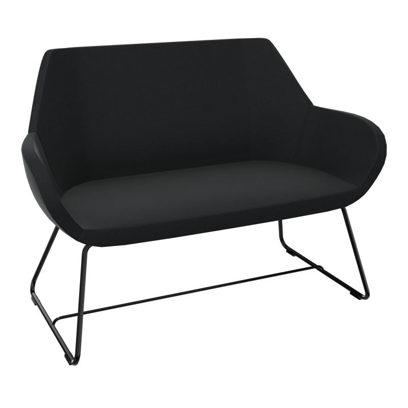 CANAPE BIP 2 PLACES PIETEMENT FILAIRE - REVÊTEMENT TS SG