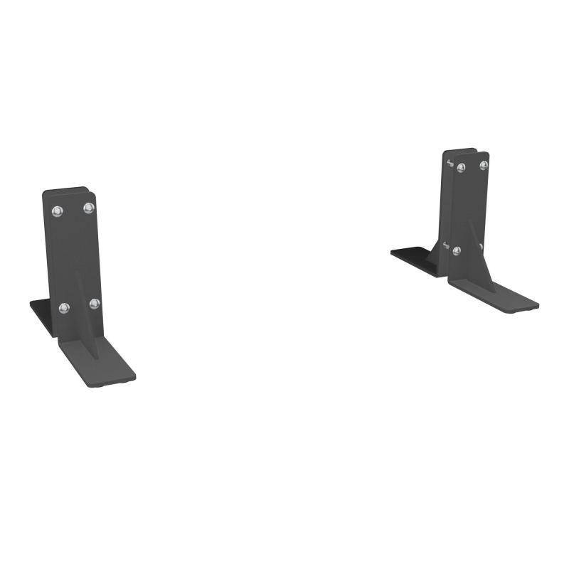 JEU DE 2 PIEDS FIXES METAL(4ÉQUERRES) POUR CLOISONS TWINS