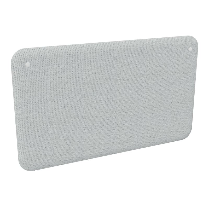 PANNEAUX ECRANS ACOUST. SOLANGE BORDS ARRONDIS H70XL120 CM EP. 47 MM BC