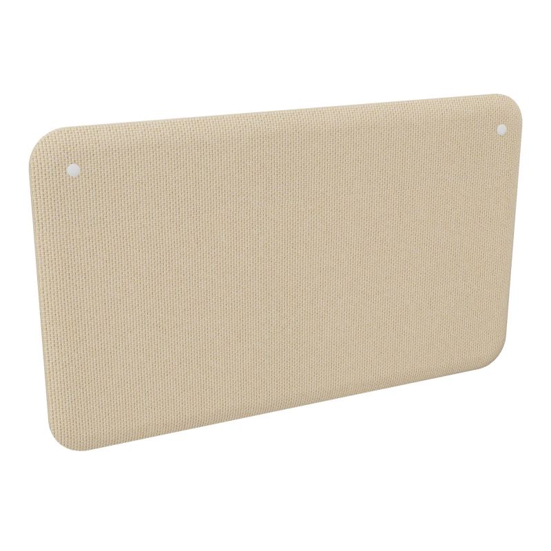 PANNEAUX ECRANS ACOUST. SOLANGE BORDS ARRONDIS H70XL120 CM EP. 47 MM  TL