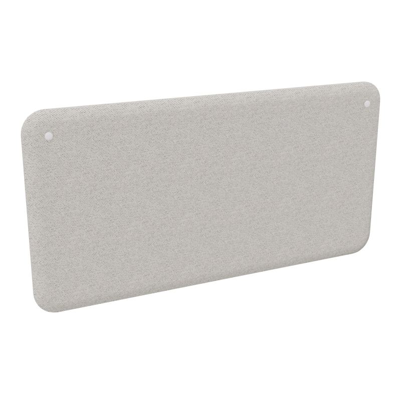 PANNEAUX ECRANS ACOUST. SOLANGE BORDS ARRONDIS H70XL140 CM EP. 47 MM BM