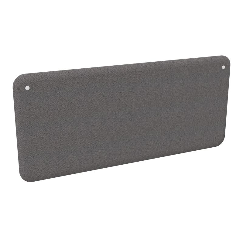 PANNEAUX ECRANS ACOUST. SOLANGE BORDS ARRONDIS H70XL160 CM EP. 47 MM BN