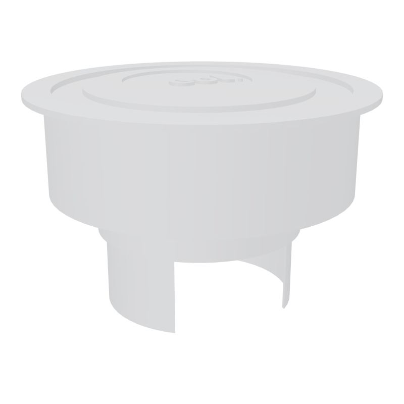 OBTURATEUR EOL ABS BLANC BOUCHON D60 BAGUE D80MM OG