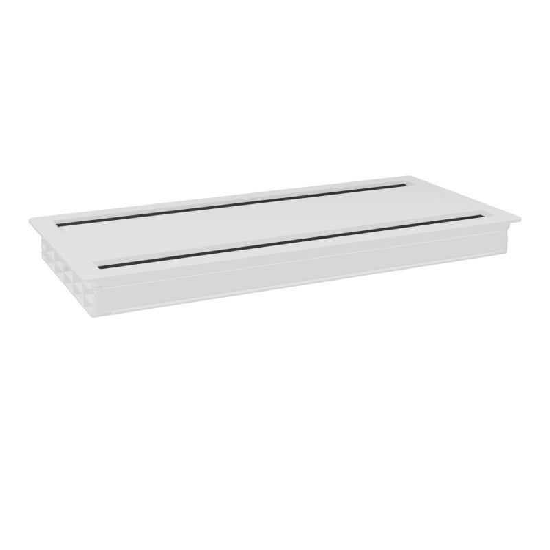 TRAPPE SOFT CLOSING DB ACCESS316X148 METAL BLANC