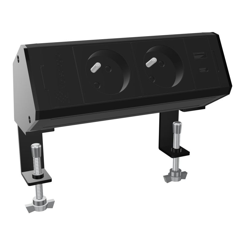 BOITIER PLATEAU 2PC + 1USBA+1USBC - FROF