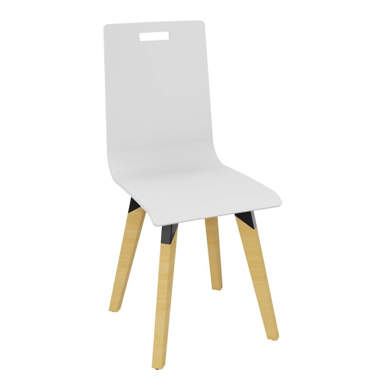 EVASION CHAISE PIEDS BOIS METAL STRUCTURE