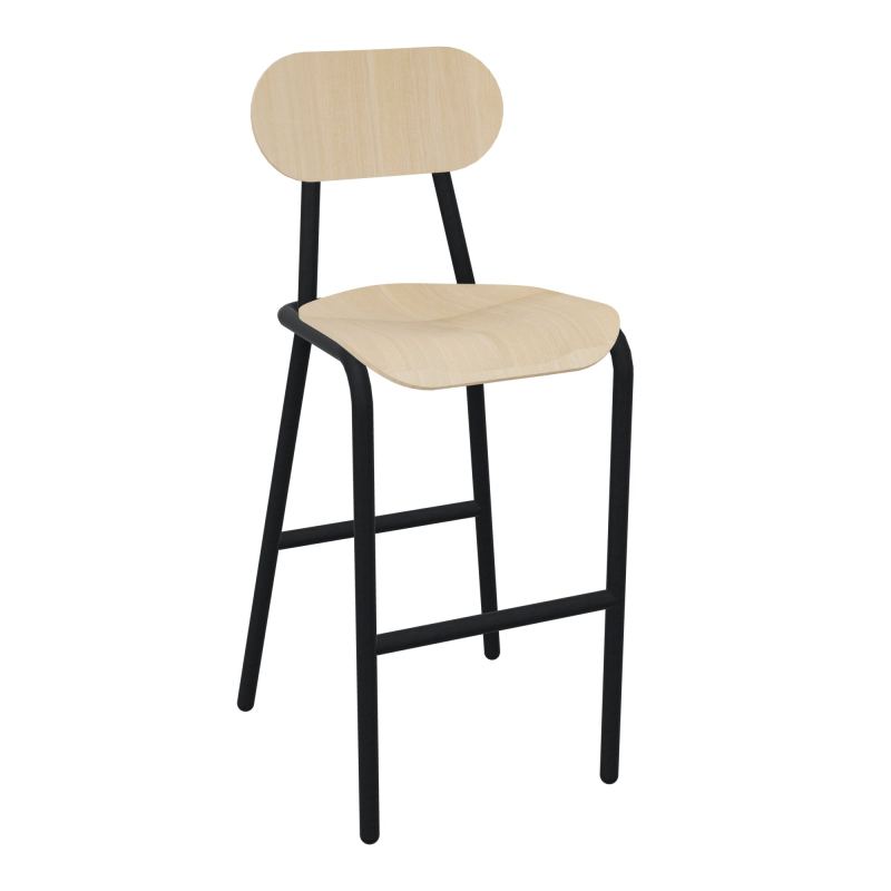 TABOURET 4 PIEDS CHÊNE VA ZP