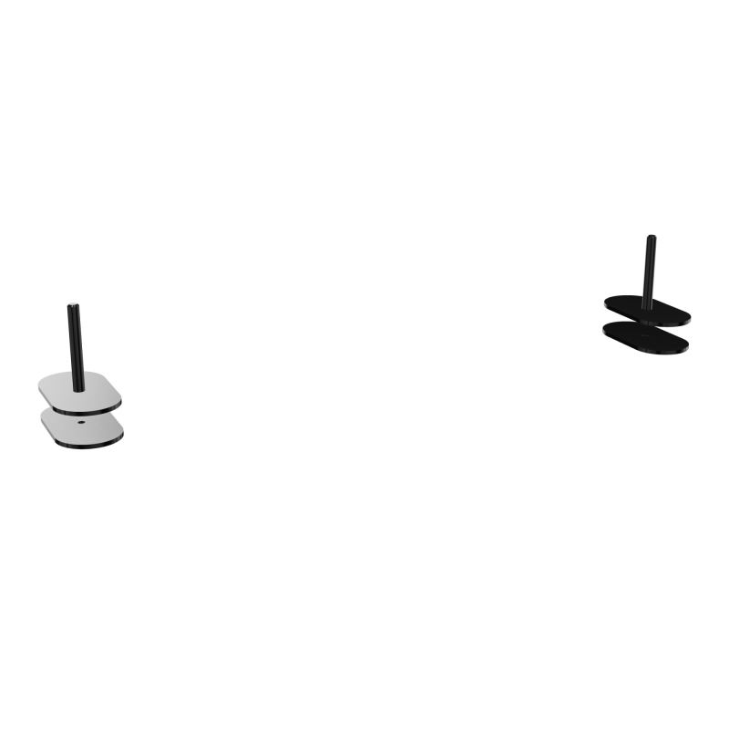 LOT DE 2 PINCES POUR PANNEAUXTWINS H40 CM FIXATION DOUBLE SG