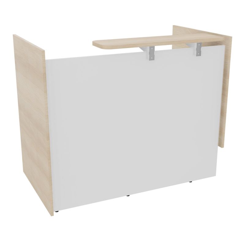 GRETA MOD.HAUT DROIT INDEP. L 140XP80XH113,5 VDF LONG A DROITE RZ MG